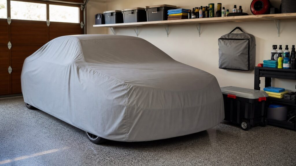 indoor car covers shopping setup for cargo and storage expansion with practical vehicle-focused details