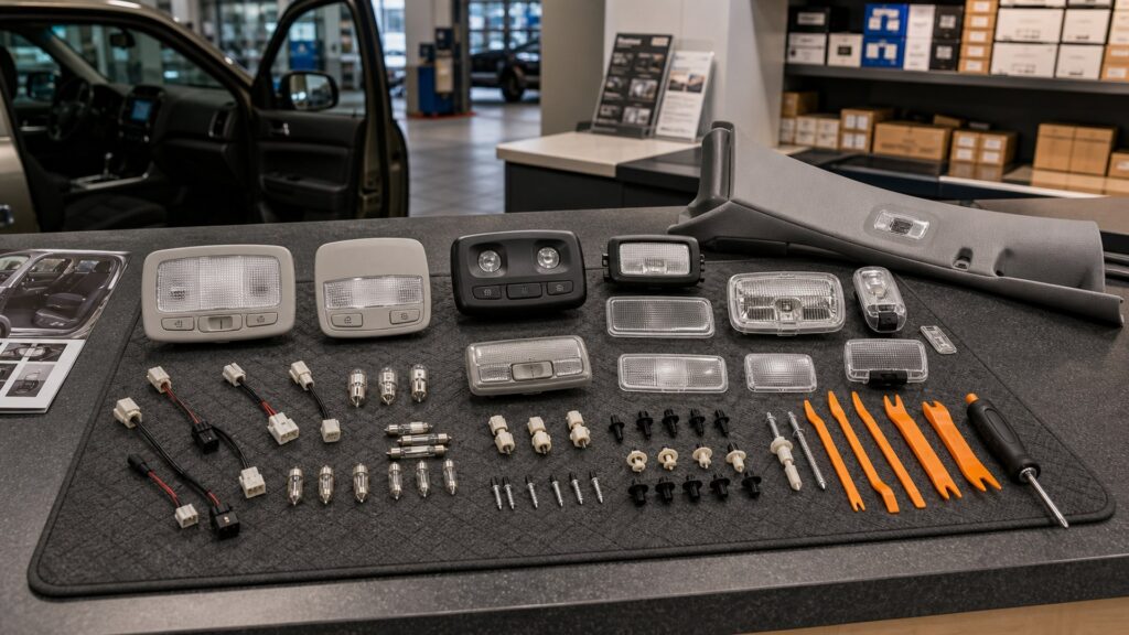 interior lighting shopping setup for oem replacement decisions with practical vehicle-focused details