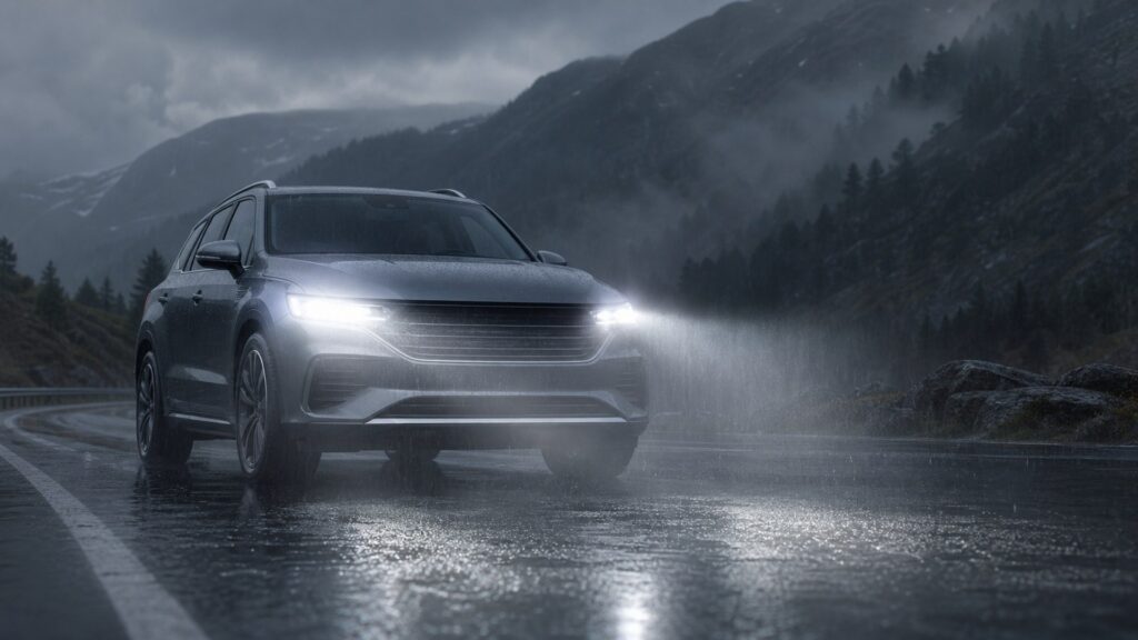 led headlight bulbs shopping setup for weather and road conditions with practical vehicle-focused details