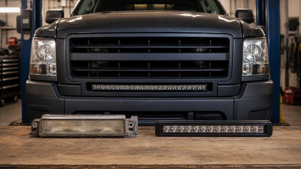 led light bars shopping setup for oem replacement decisions with practical vehicle-focused details