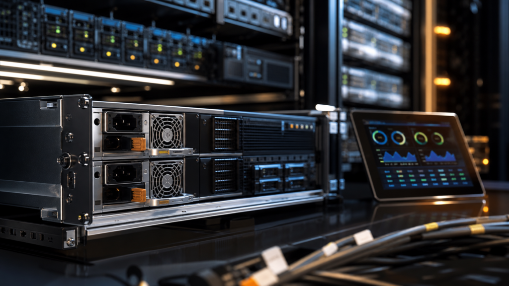 Ultra photorealistic managed hosting operations hero image for Liquid Web VPS Hosting review