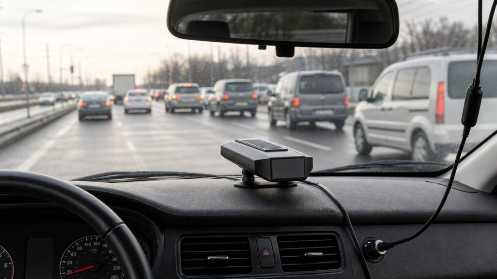 long-range radar detectors shopping setup for fleet and commuter vehicles with practical vehicle-focused details