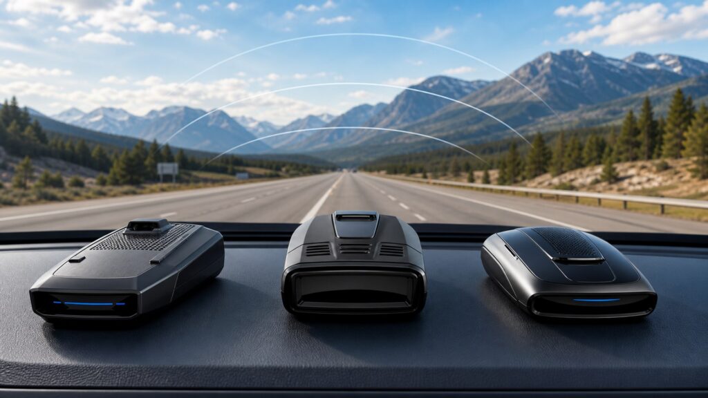 long-range radar detectors shopping setup for overall selection with practical vehicle-focused details