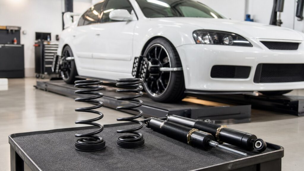 lowering springs shopping setup for street power goals with practical vehicle-focused details