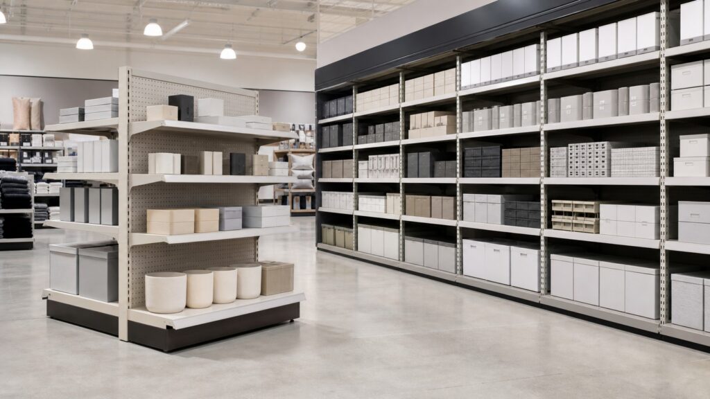 Lozier Gondola Shelving vs Madix Maxi Line Gondola Shelving business comparison image