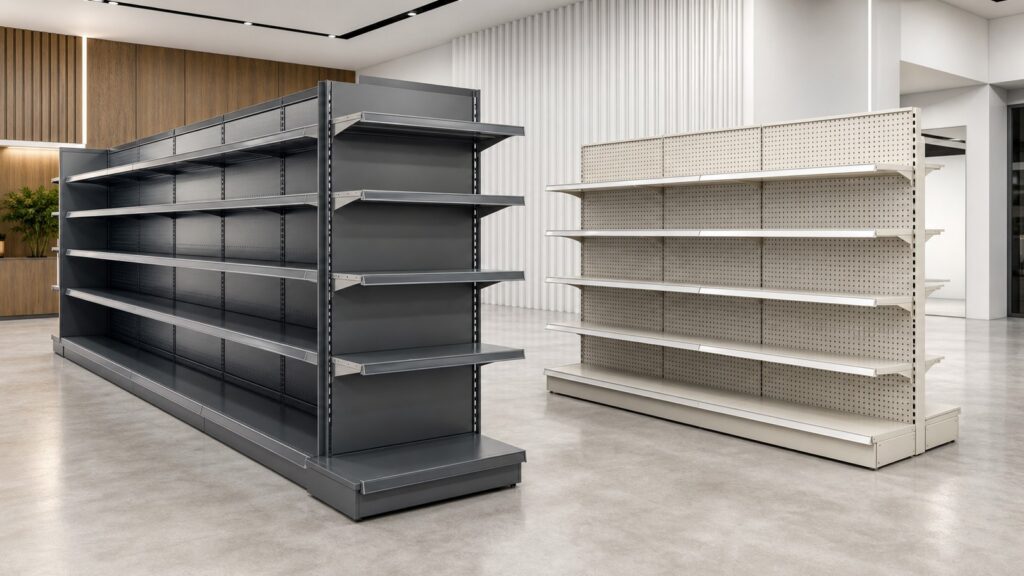 Madix Maxi Line Gondola Shelving vs Streater Gondola Shelving business comparison image