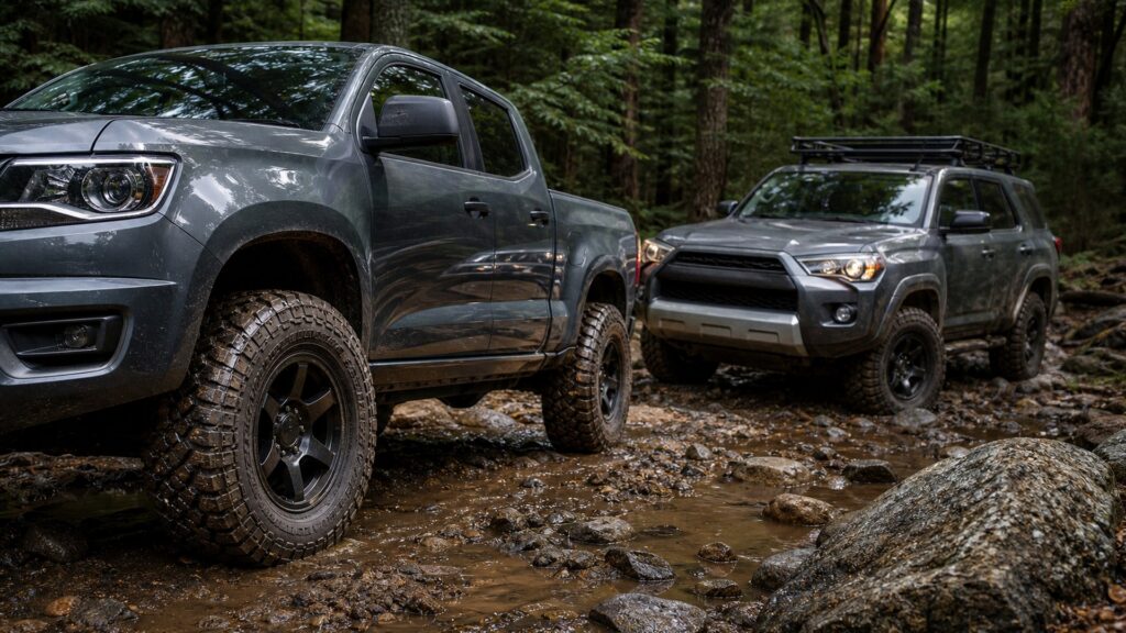 mud-terrain tires shopping setup for truck and suv setups with practical vehicle-focused details