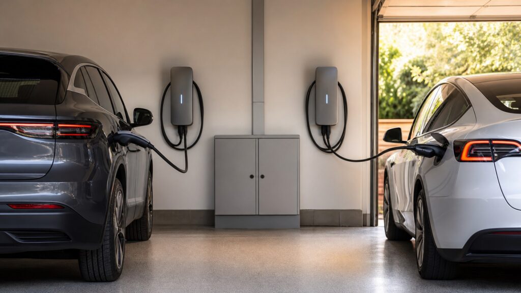 networked charging stations shopping setup for home charging setup with practical vehicle-focused details