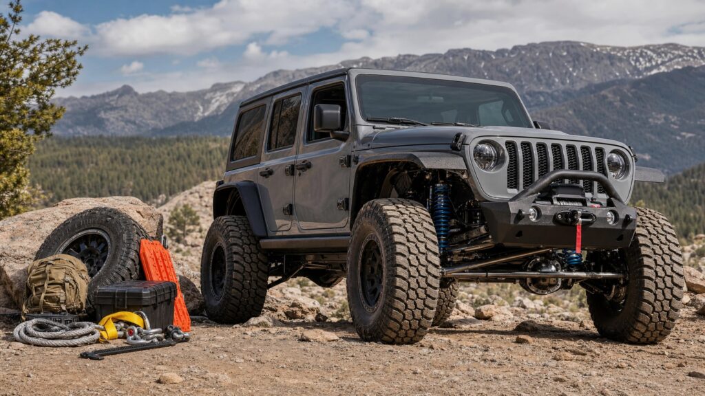 off-road lift kits shopping setup for trail recovery planning with practical vehicle-focused details