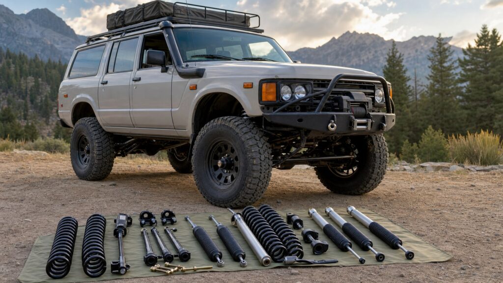 off-road lift kits shopping setup for overall selection with practical vehicle-focused details