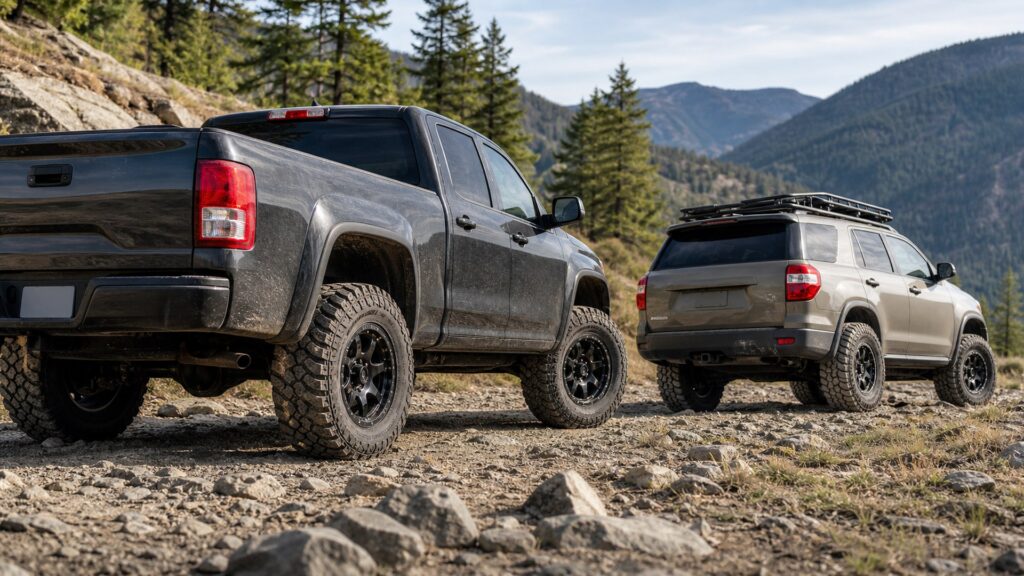 off-road tires shopping setup for truck and suv setups with practical vehicle-focused details