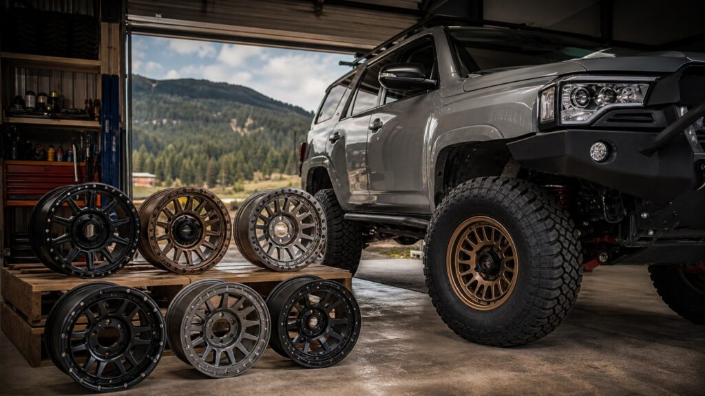 off-road wheels shopping setup for overall selection with practical vehicle-focused details
