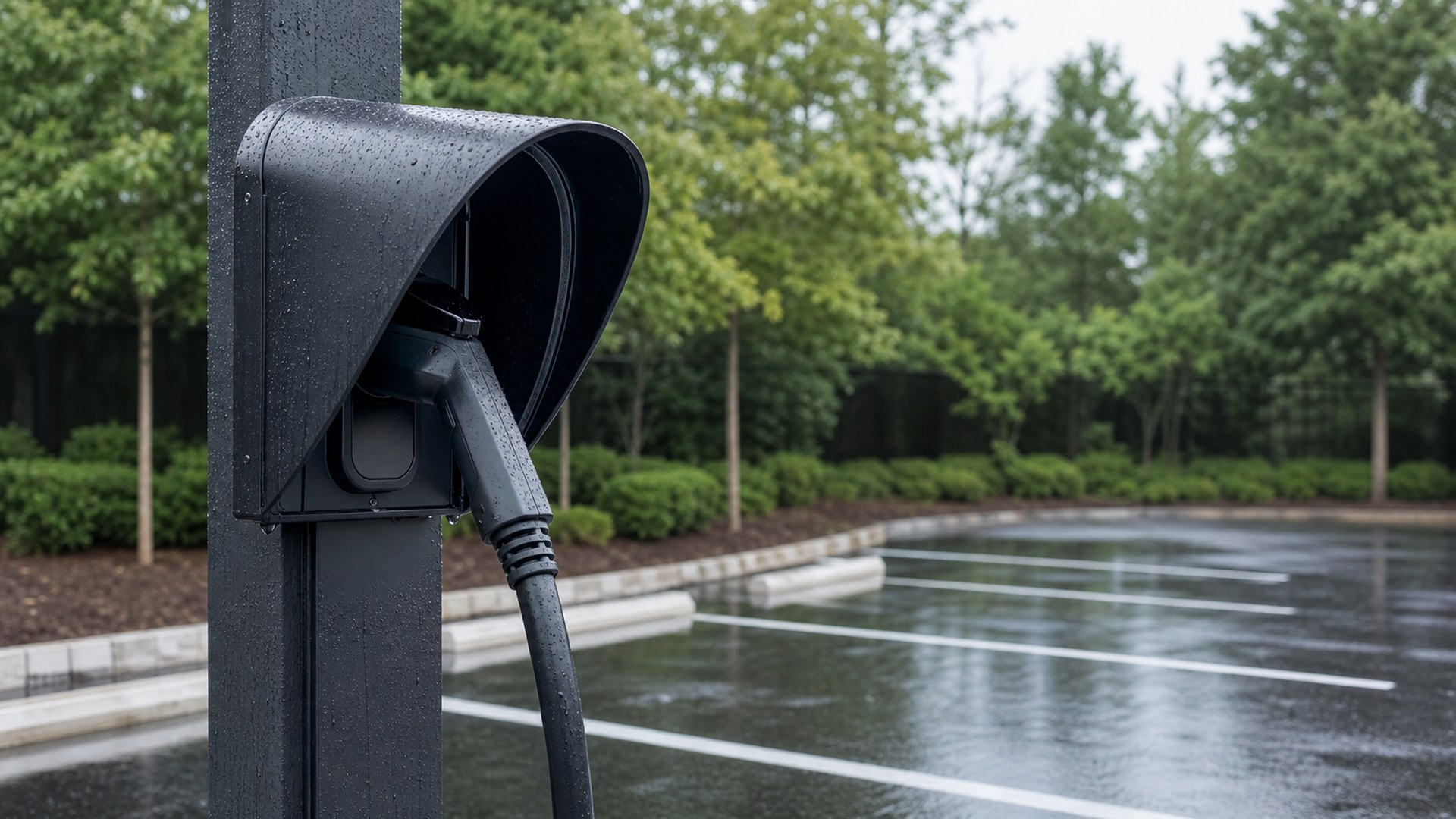 Outdoor Charging Covers Buying Guide for Public and Fleet Charging