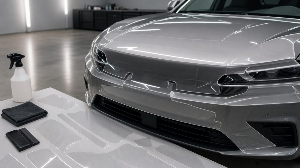 paint protection kits shopping setup for vehicle fitment and mounting with practical vehicle-focused details
