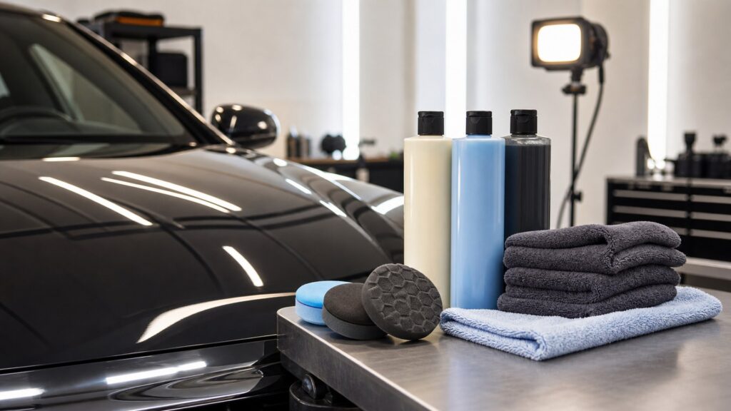 paint sealants shopping setup for paint and finish care with practical vehicle-focused details