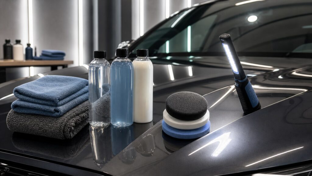 paint sealants shopping setup for overall selection with practical vehicle-focused details
