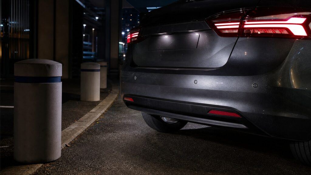 parking sensors shopping setup for night driving visibility with practical vehicle-focused details