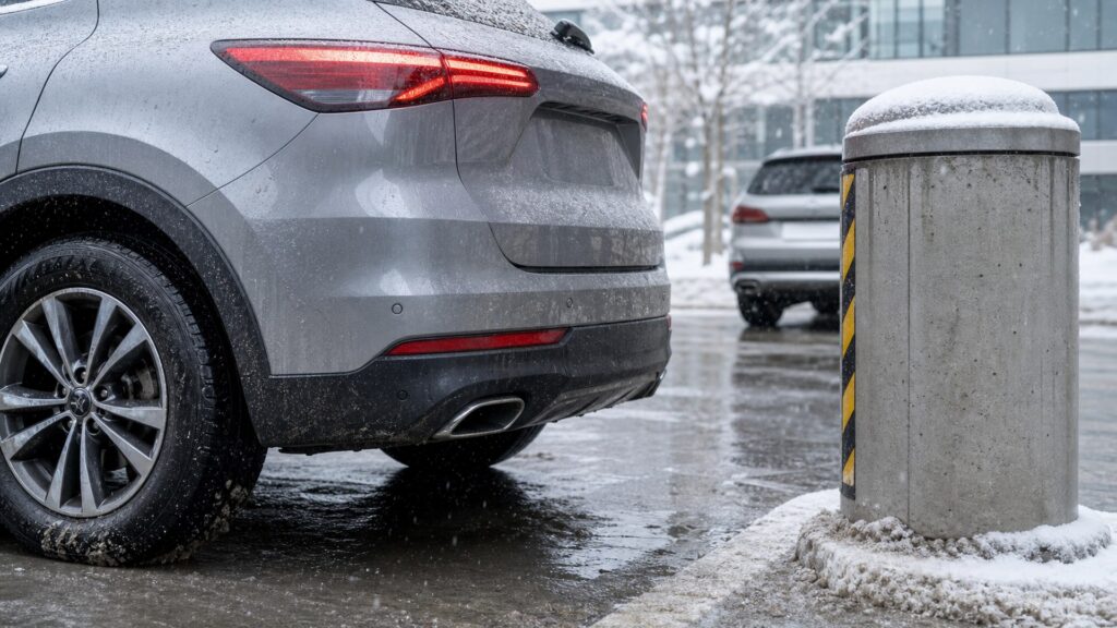 parking sensors shopping setup for weather and road conditions with practical vehicle-focused details