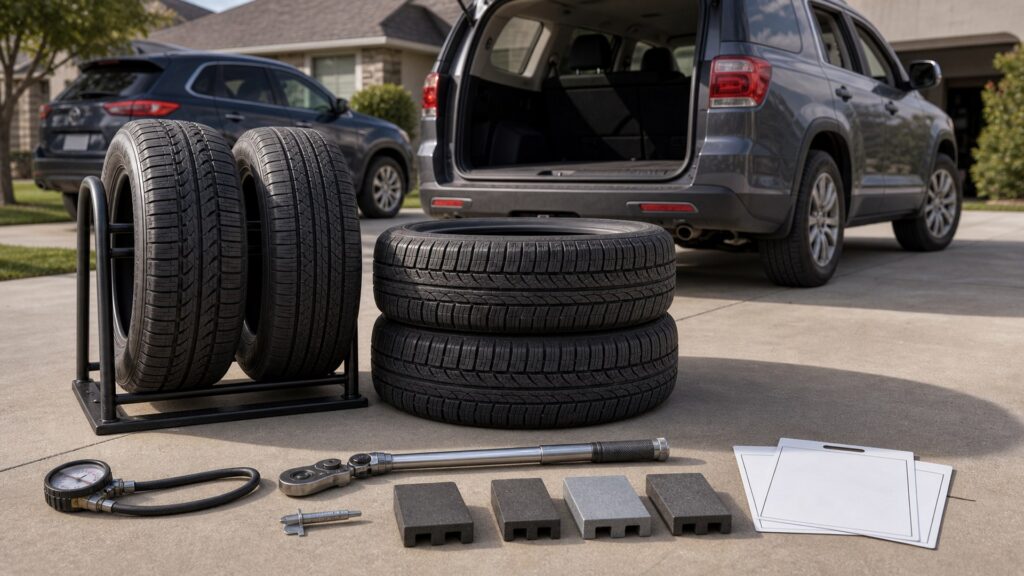 passenger vehicle tires shopping setup for truck and suv setups with practical vehicle-focused details