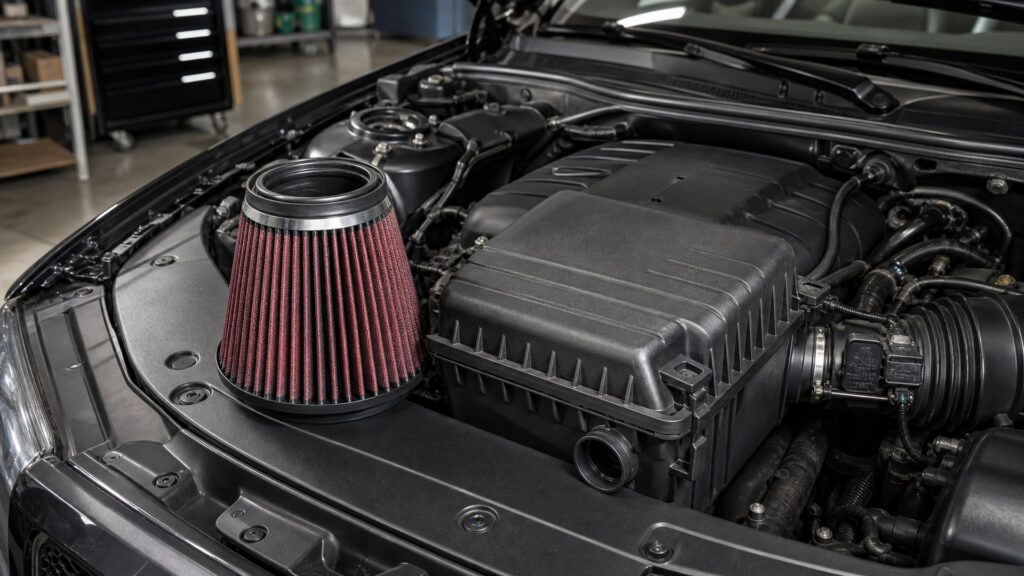 performance air filters shopping setup for street power goals with practical vehicle-focused details
