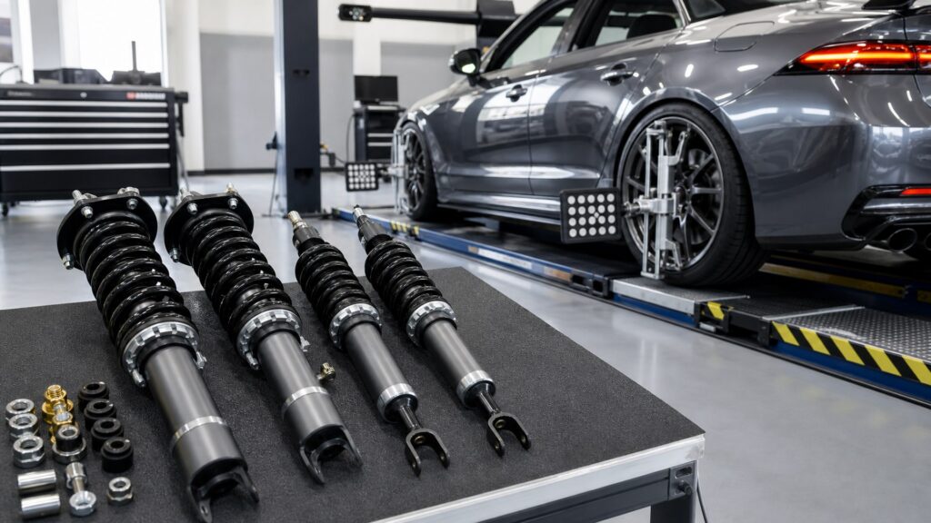 performance shock absorbers shopping setup for street power goals with practical vehicle-focused details