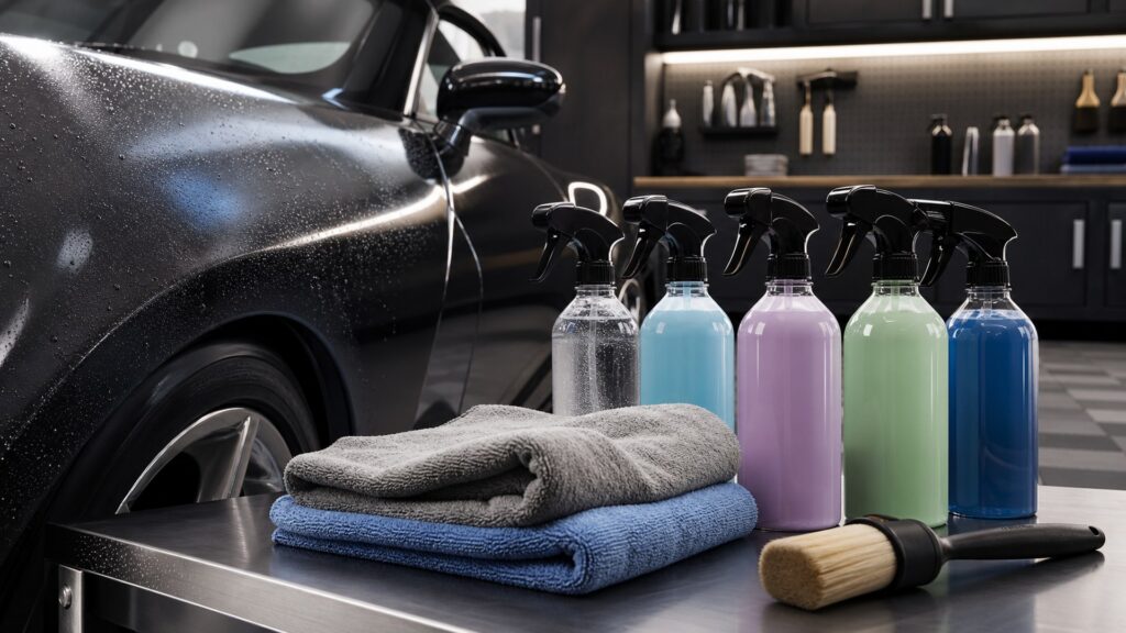 quick detailer sprays shopping setup for overall selection with practical vehicle-focused details