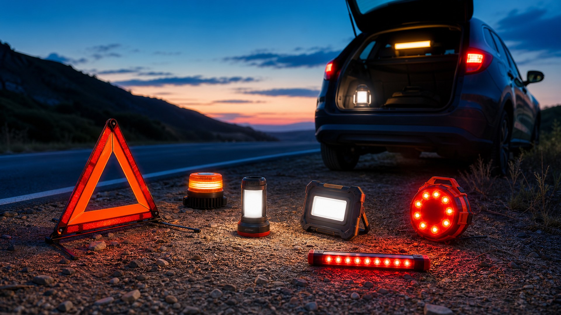 Rechargeable Safety Lights Buying Guide for Roadside Emergency Prep