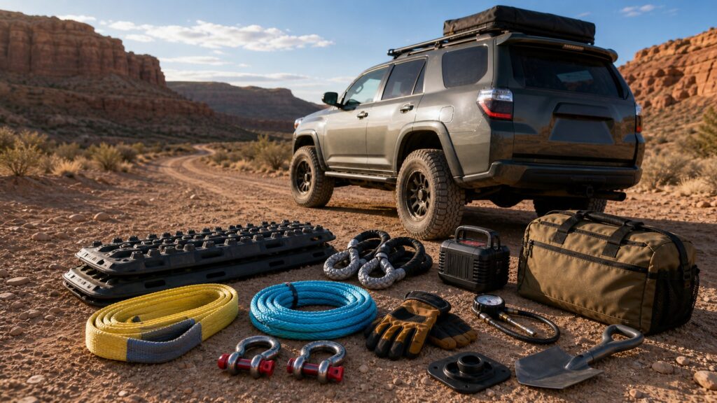 recovery equipment shopping setup for overall selection with practical vehicle-focused details