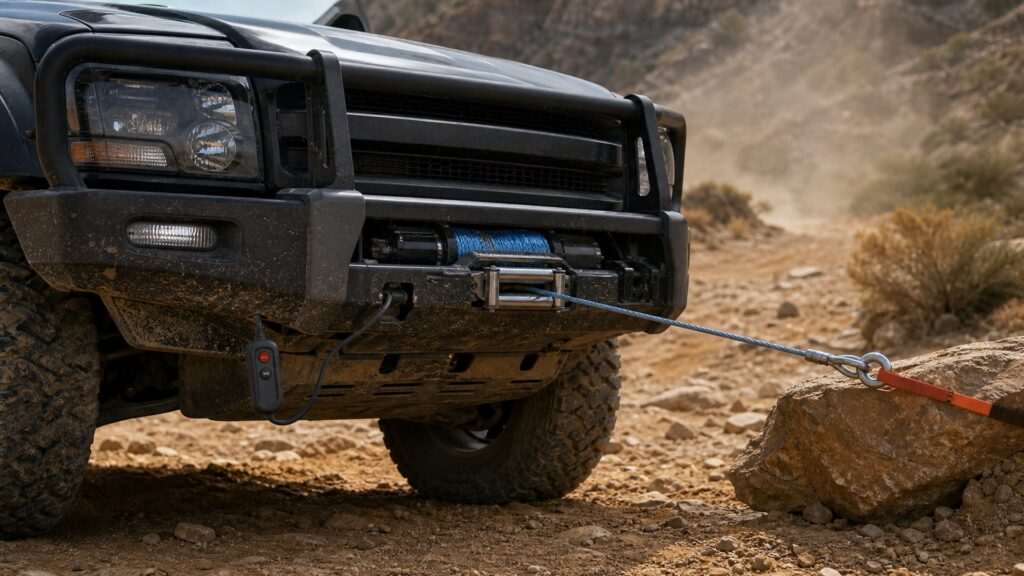 recovery winches shopping setup for recovery equipment durability needs with practical vehicle-focused details
