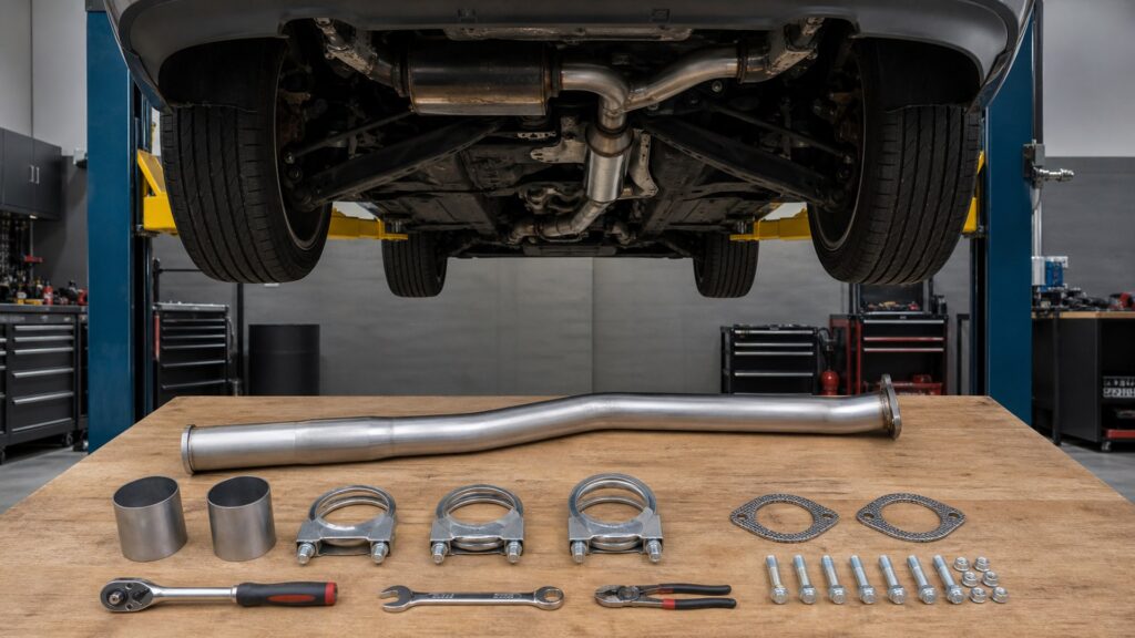 resonator delete kits shopping setup for installation complexity with practical vehicle-focused details