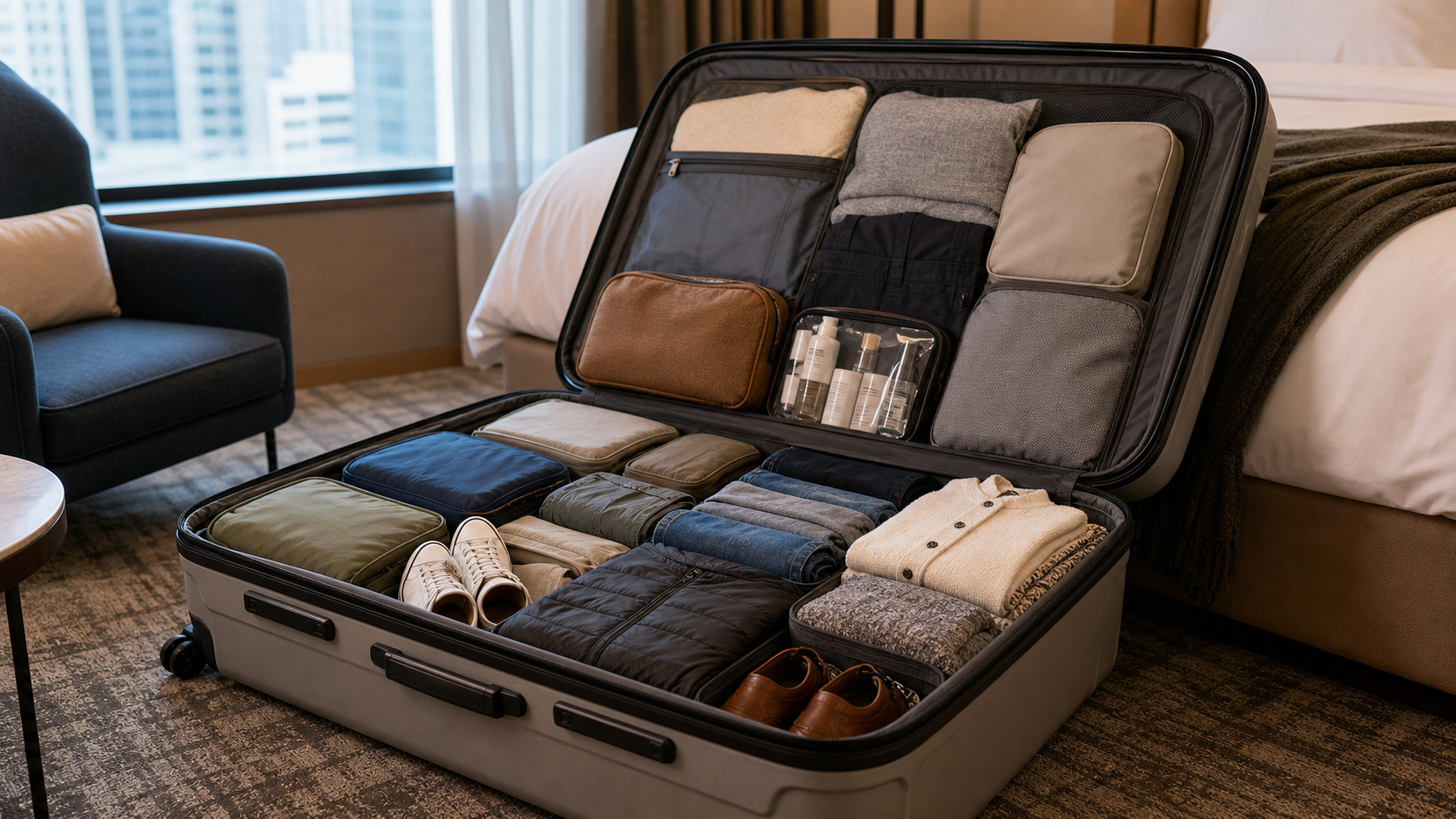 Hard Shell Checked Luggage