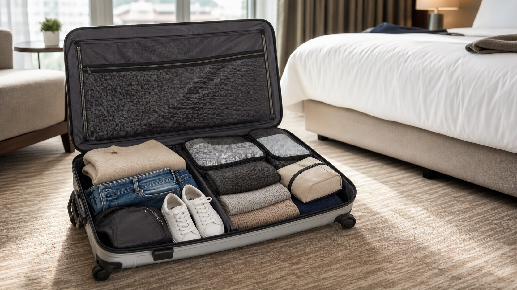 Large Capacity Checked Luggage