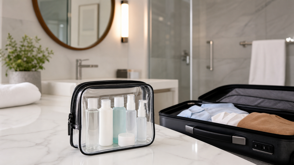 Clear TSA Toiletry Bags hero image