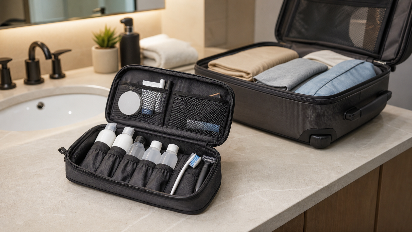 Clear TSA Toiletry Bags
