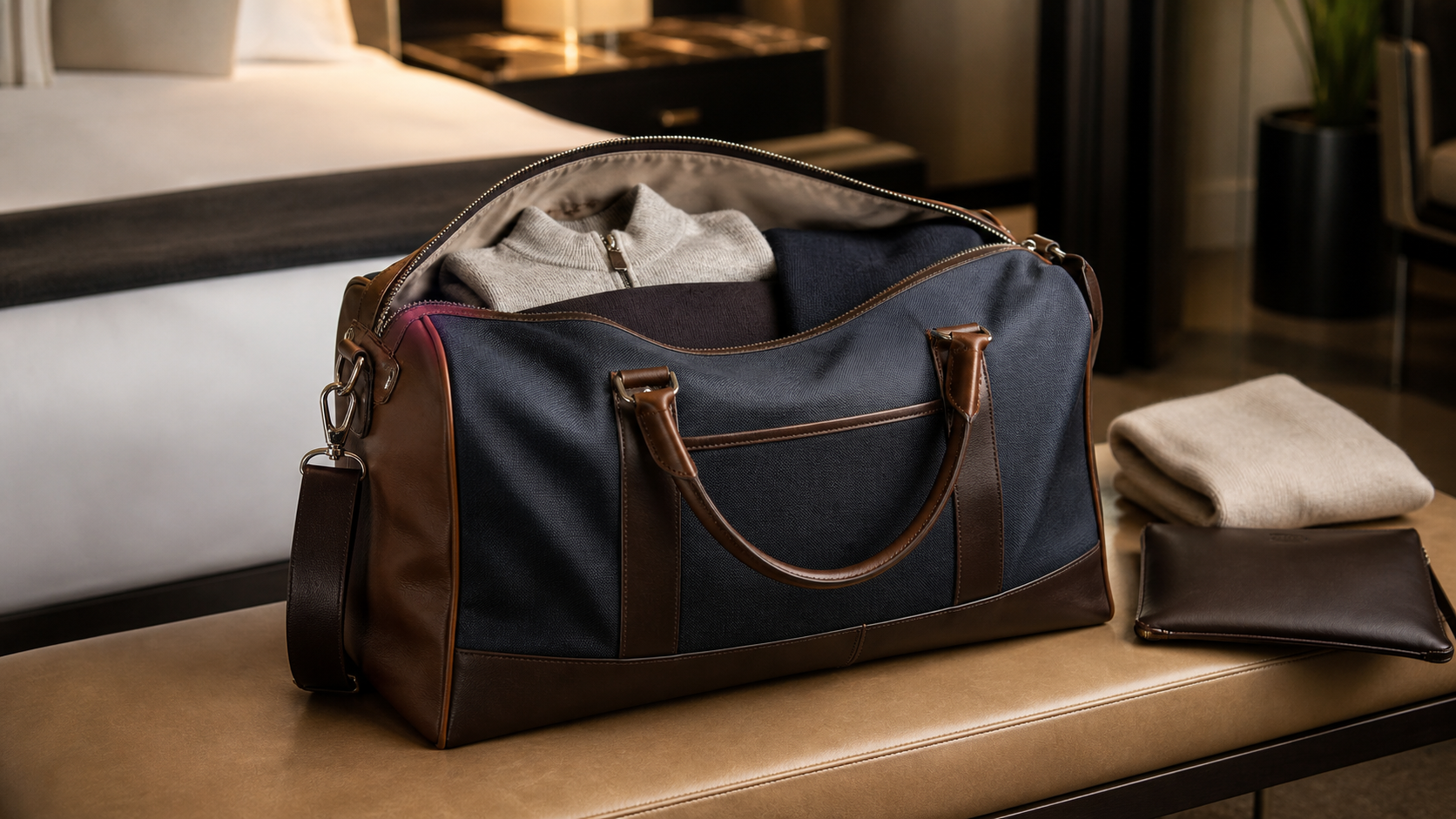 Leather Weekender Bags