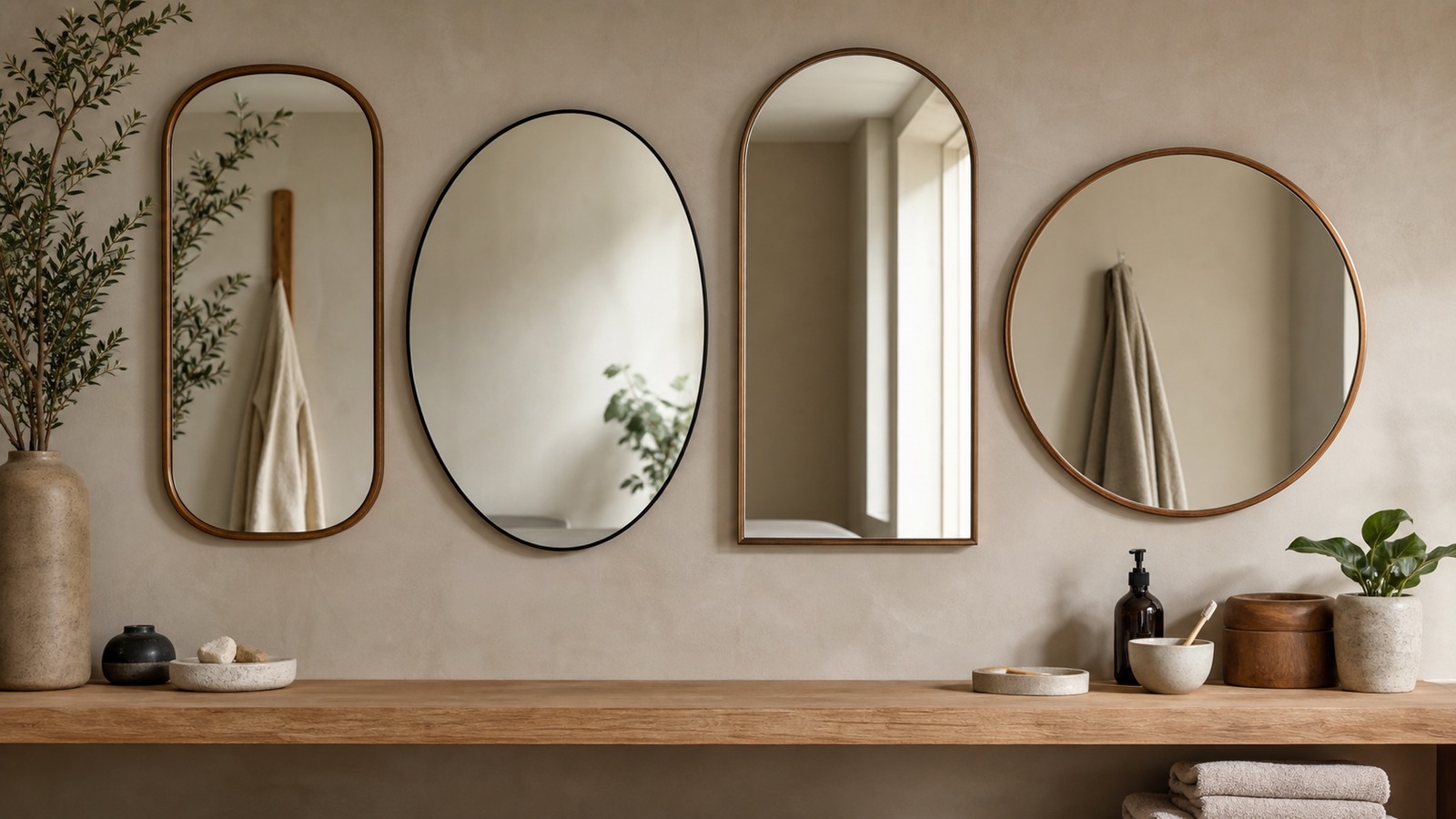 Wall-Mounted Mirrors