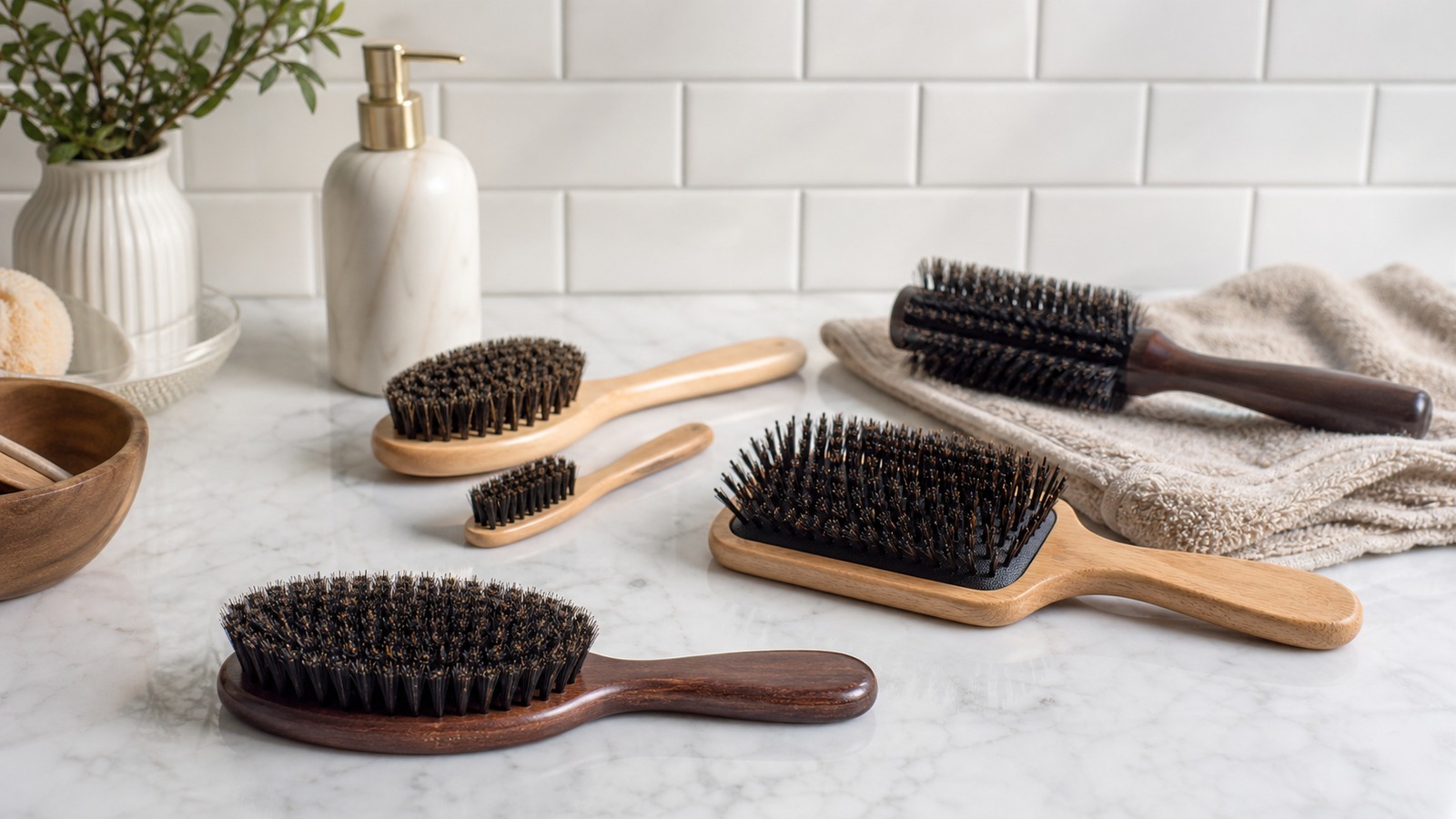 Boar Bristle Brushes