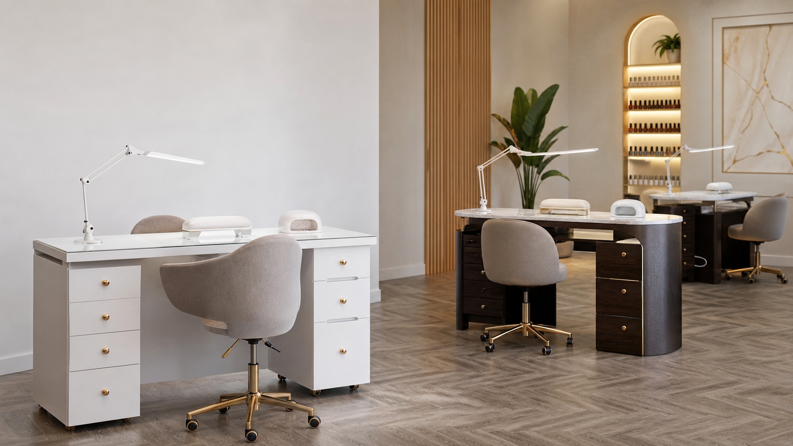 Salon Manicure Tables