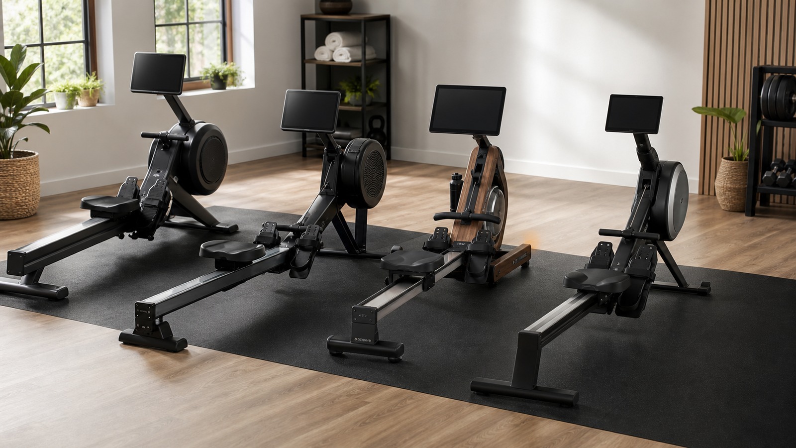 Connected Rowing Machines