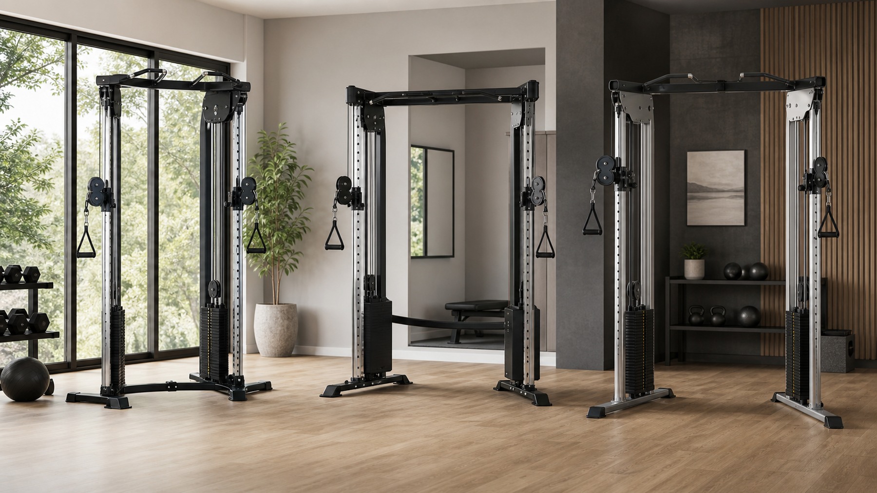 Dual Pulley Cable Machines