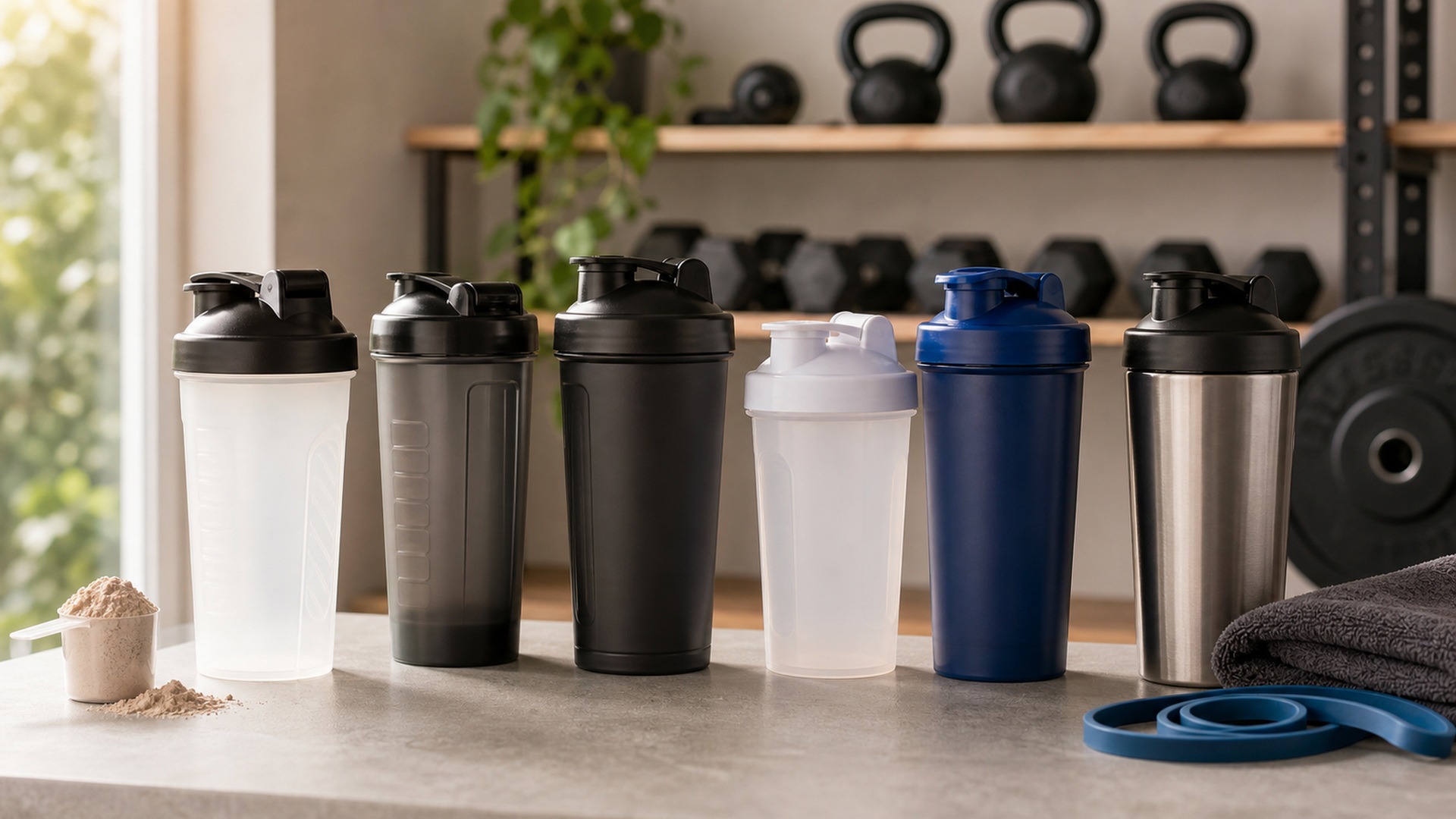 Protein Shaker Bottles