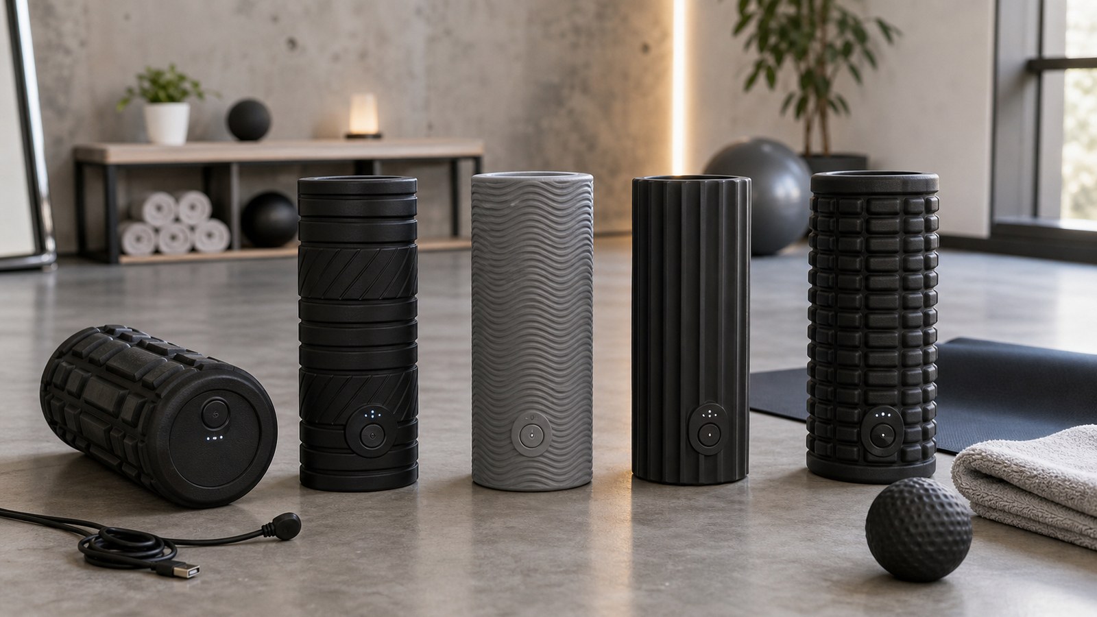 Vibrating Foam Rollers
