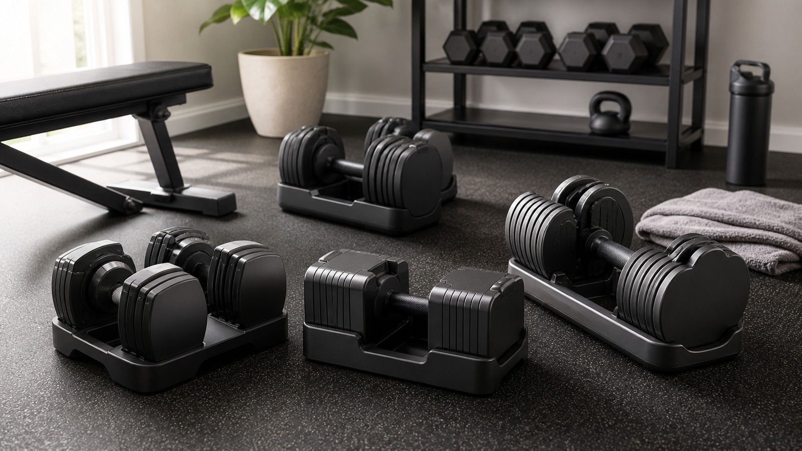 Adjustable Dumbbells