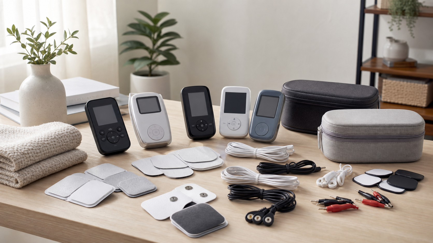 Combination TENS/EMS Devices