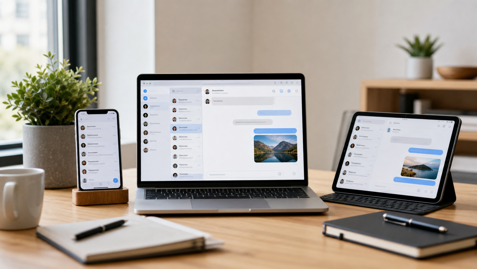 Cross-Platform Messaging Apps