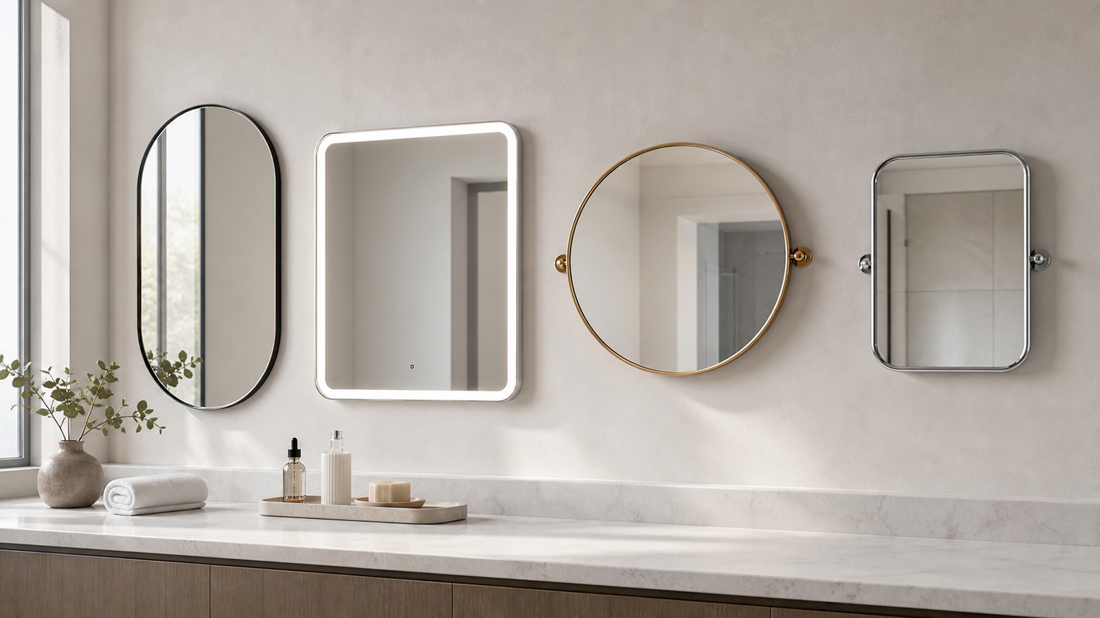 Wall-Mounted Mirrors