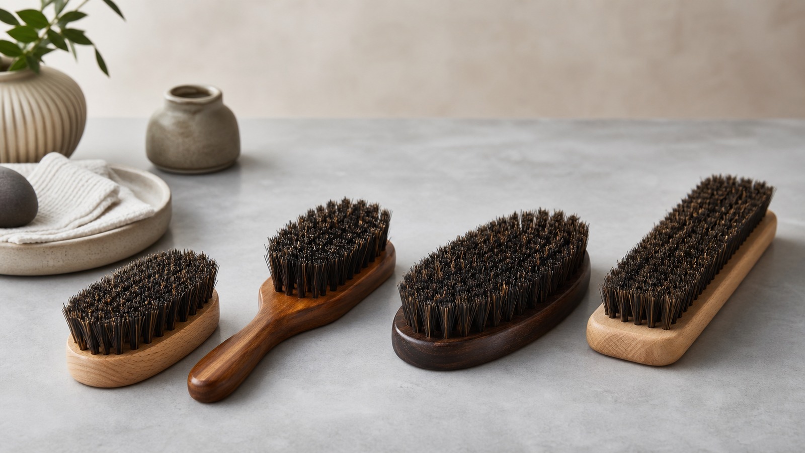 Boar Bristle Brushes