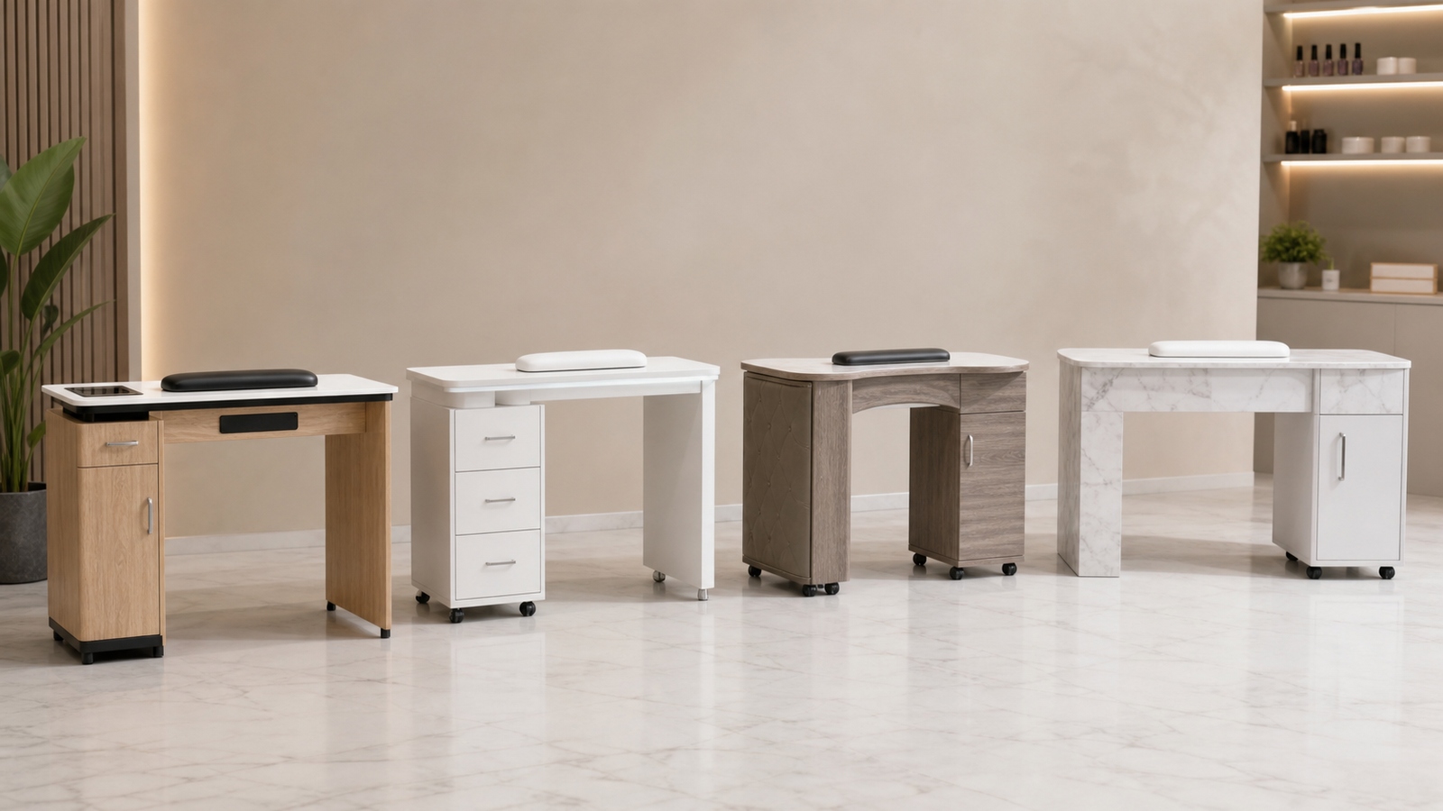 Salon Manicure Tables
