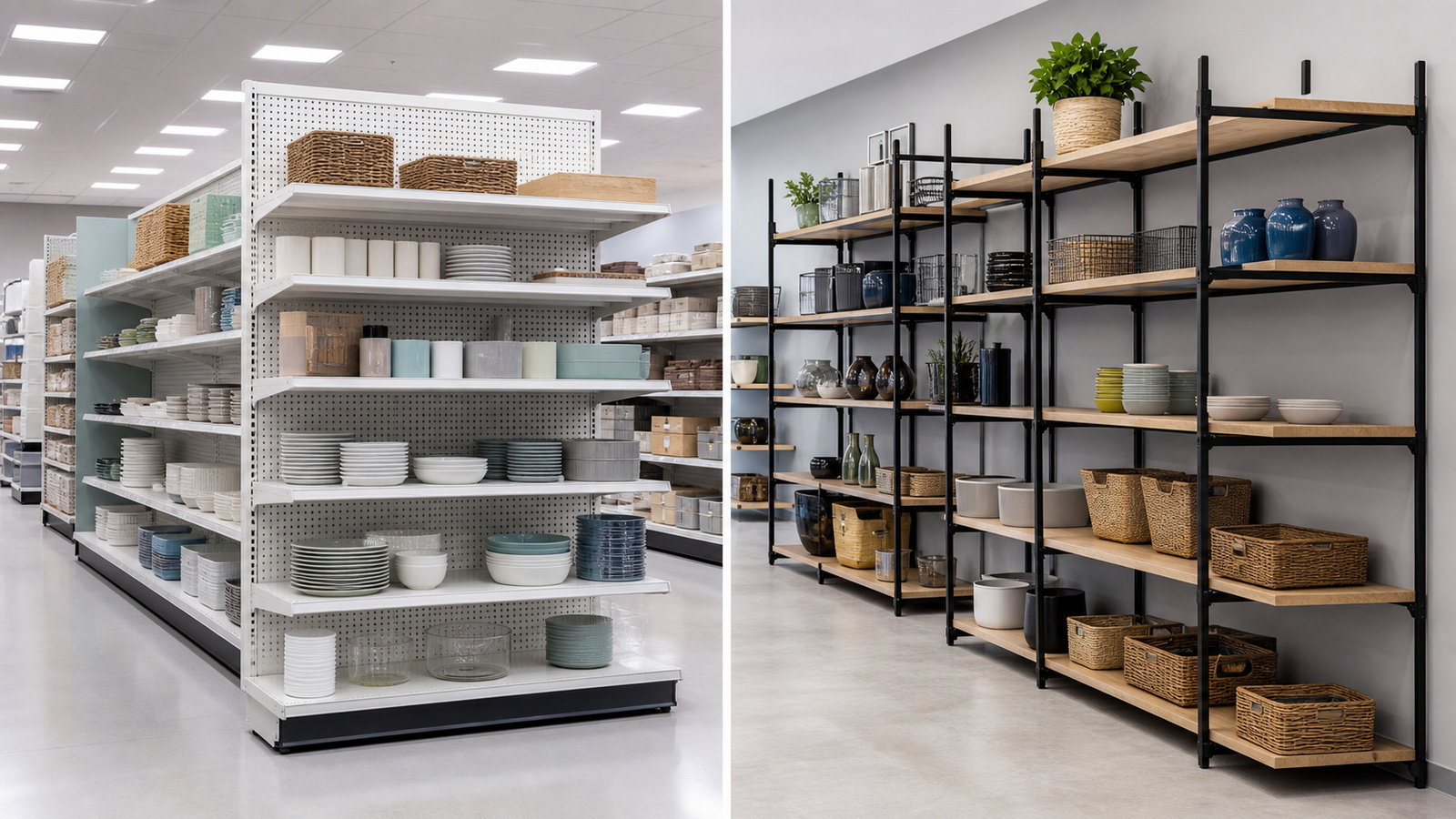 Retail Display Shelving