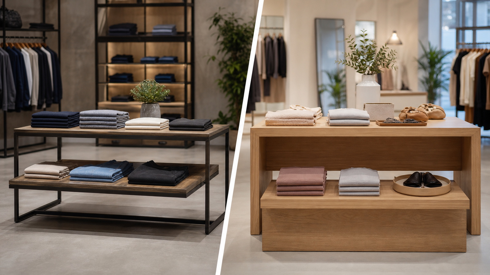 Retail Display Tables